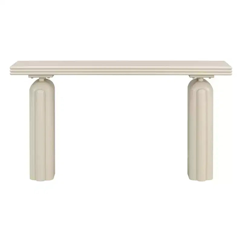 Console en placage d'acacia GDFStudio Mitchell, chic, élégante et luxueuse