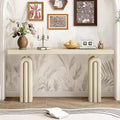 GDFStudio Mitchell Chic, Elegant and Luxurious Acacia Veneer Console Table
