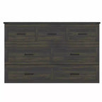 Lit plateforme pliable FAMYYT Queen Size avec station de recharge, tiroir de rangement, montage facile