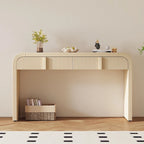 Console moderne unique à silhouette arrondie