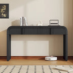 Console moderne unique à silhouette arrondie