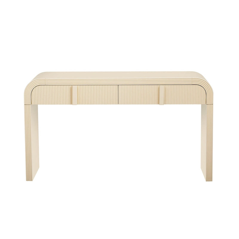 Console moderne unique à silhouette arrondie