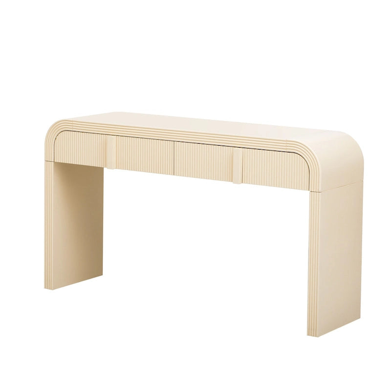 Console moderne unique à silhouette arrondie
