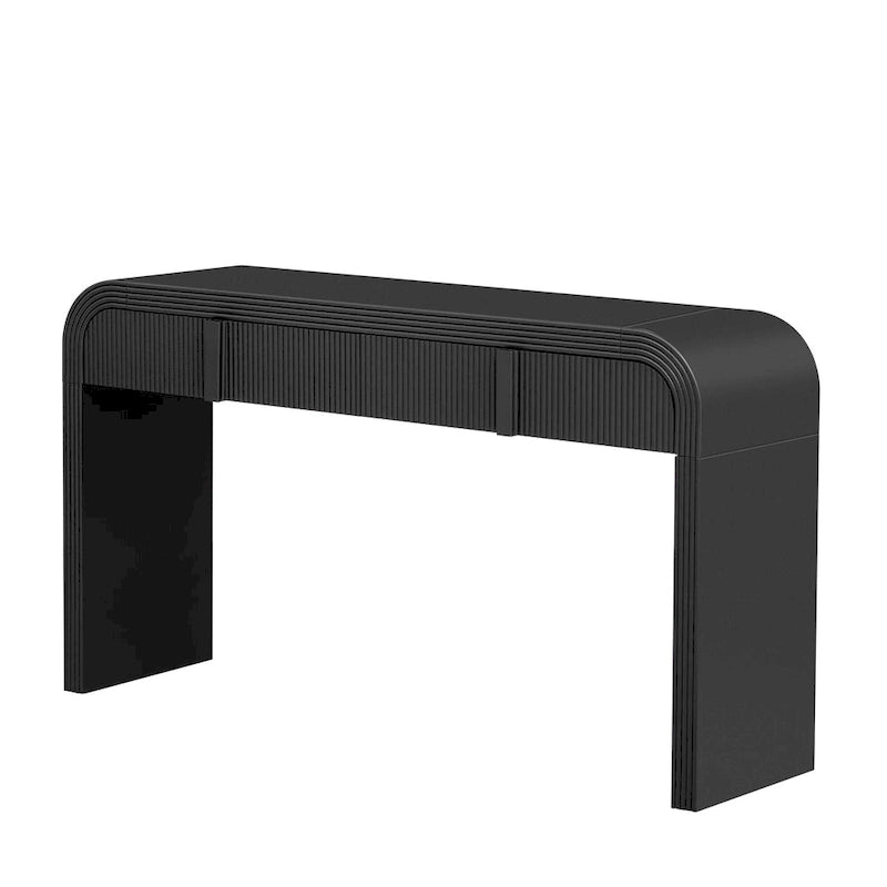 Console moderne unique à silhouette arrondie