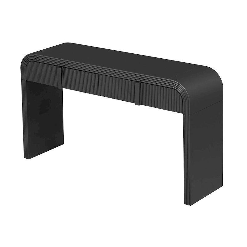Console moderne unique à silhouette arrondie