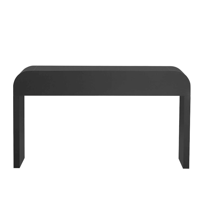 Console moderne unique à silhouette arrondie