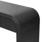 Console moderne unique à silhouette arrondie