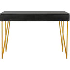 Bureau à 2 tiroirs Ladonna en pin naturel