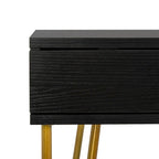Bureau à 2 tiroirs Ladonna en pin naturel
