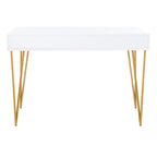 Bureau à 2 tiroirs Ladonna en pin naturel