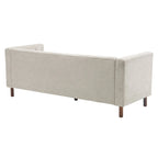 Canapé Moderne capitonné en tissu