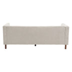 Canapé Moderne capitonné en tissu
