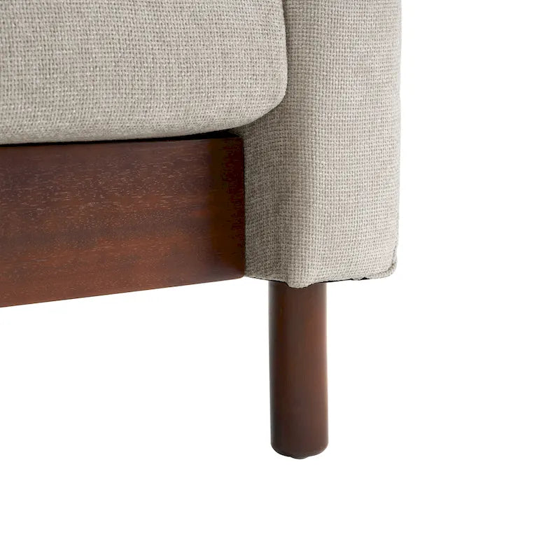 Canapé Moderne capitonné en tissu