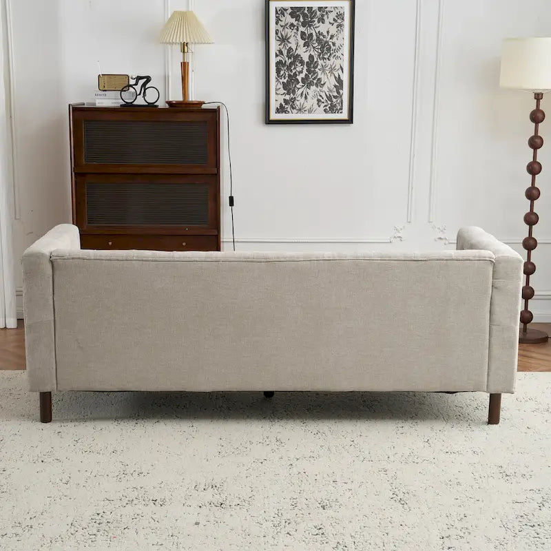 Canapé Moderne capitonné en tissu