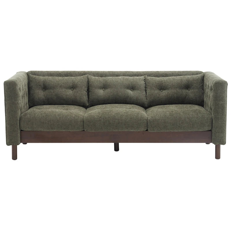 Canapé Moderne capitonné en tissu