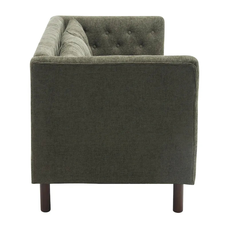 Canapé Moderne capitonné en tissu
