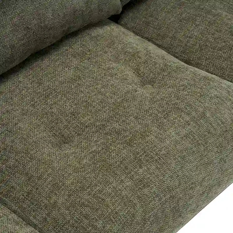 Canapé Moderne capitonné en tissu