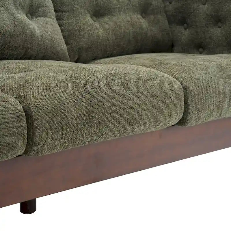 Canapé Moderne capitonné en tissu
