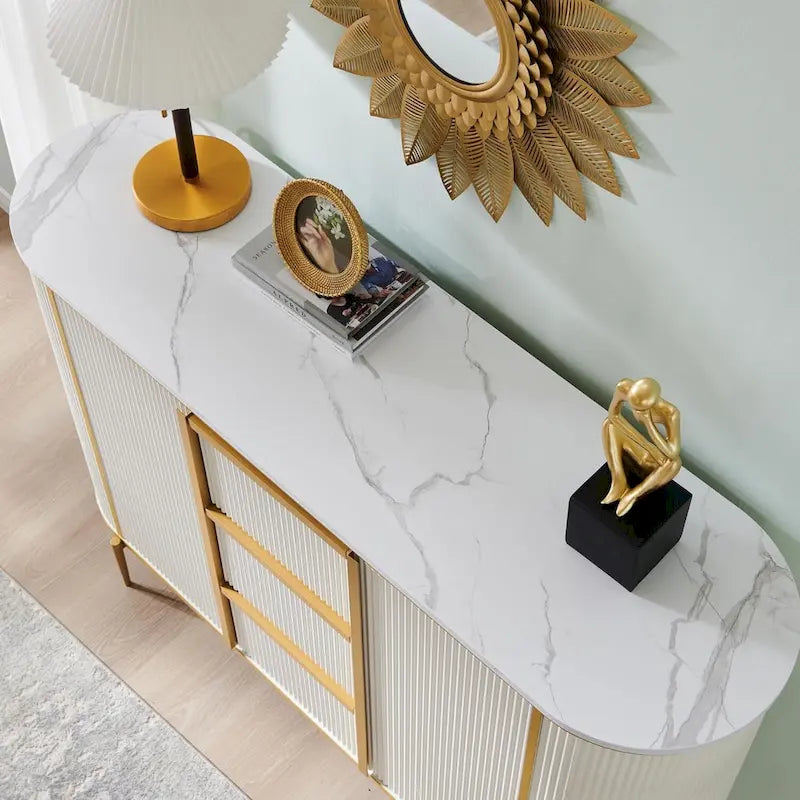 54 buffet flûté moderne, table de buffet, bar à café/vin