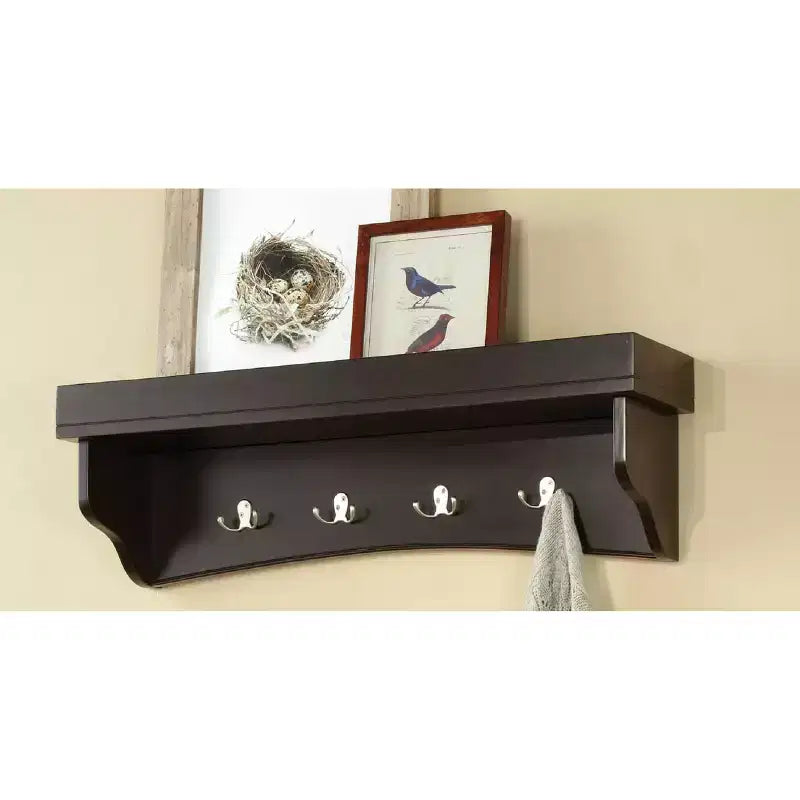Patère Shaker avec Tablette - Alaterre Furniture