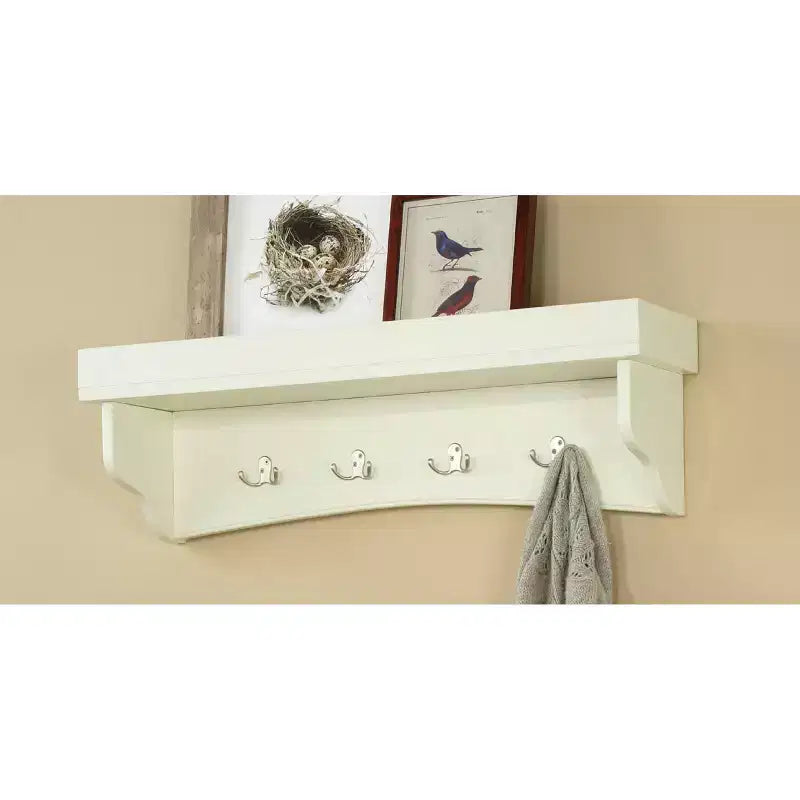 Patère Shaker avec Tablette - Alaterre Furniture