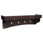 Patère Shaker avec Tablette - Alaterre Furniture
