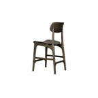 Tabouret de bar à hauteur de comptoir en bois Boraam Solvang, fini carbonite