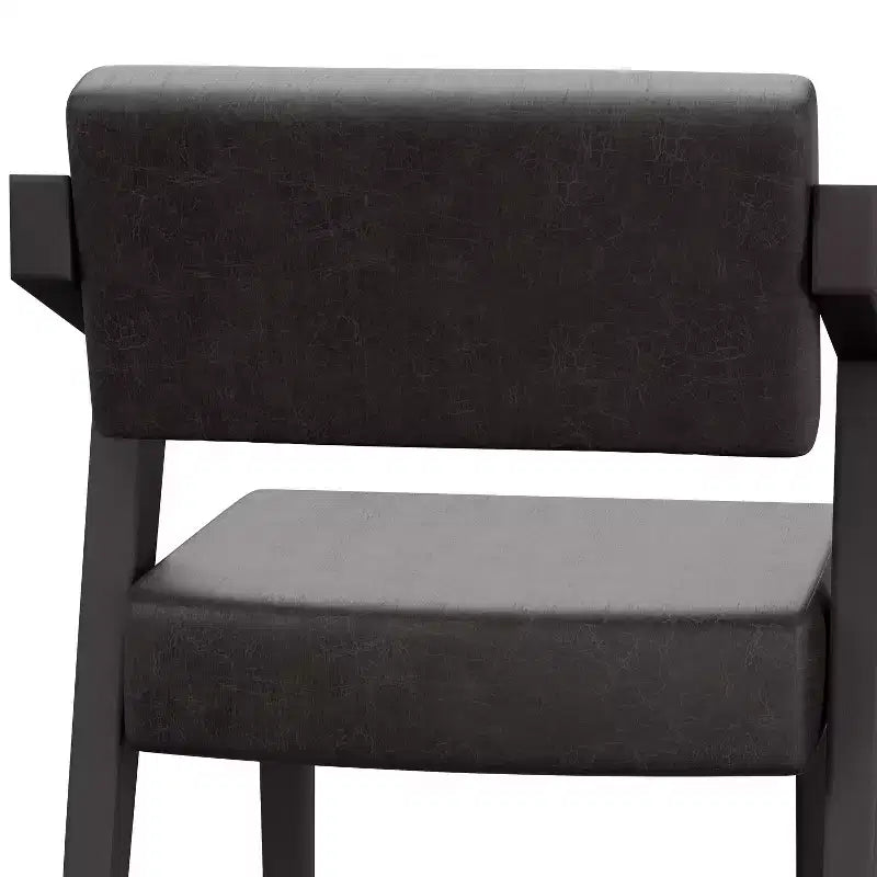 Tabouret de bar hauteur comptoir Snyder noir/gris - Hillsdale Furniture