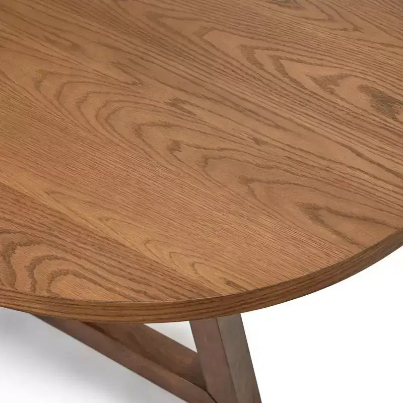 Ensemble de salle à manger moderne 7 pièces Lifestorey Valissa avec chaises en cuir Noyer/Gris taupe
