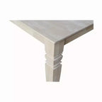 Table à manger extensible à abattants Java Butterfly - Non finie - International Concepts