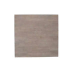 Table à manger en bois massif 36 po x 36 po Taupe gris délavé - International Concepts