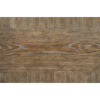 Table de salle à manger extensible rectangulaire Realyn blanc écaillé : 8 places, style campagne chic - Signature Design by Ashley