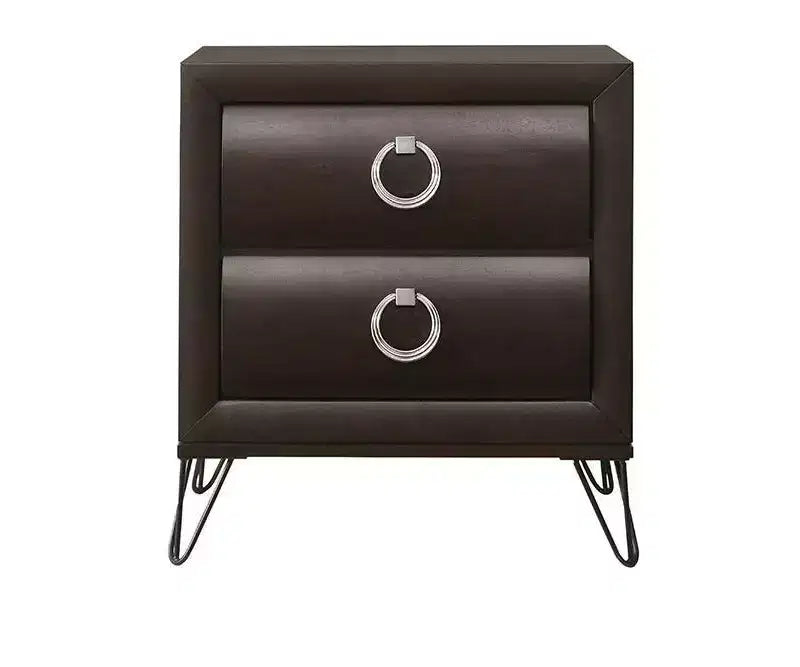 Table de chevet Tablita 61 cm Merlot foncé - Acme Furniture
