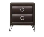 Table de chevet Tablita 61 cm Merlot foncé - Acme Furniture