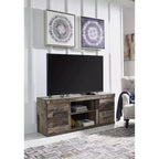 Signature Design by Ashley 60" Derekson TV Stand for TVs up to 65" Black/Gray/Beige