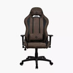 Chaise de bureau et de jeu Arozzi Torretta Premium avec revêtement super doux, marron