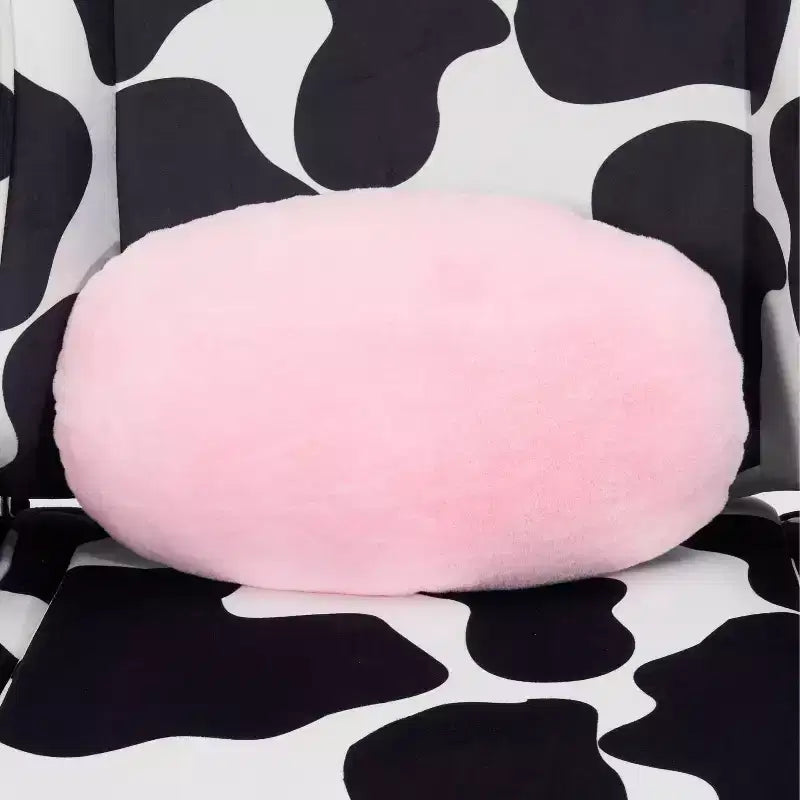Fauteuil de jeu Ts85 Cow Print Luxx Series Cow - Techni Sport : Rembourrage en velours, mousse à mémoire de forme, réglable