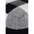 Pouf Dames chinoises Noir/Blanc - Anji Mountain : Fait main, équitable, Ottoman Mid-Century Moderne