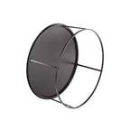 Table basse ronde en métal Robertson, finition marron foncé - Boraam