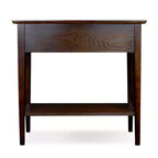 Leick Home Favorite Finds Table Console/Canapé Chêne Chocolat - Leick Home: Espace: Serviettes de Table en Tissu Polyester 20x20 Pouces, Lavables en Machine