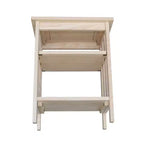 Meuble d'imprimante inachevé International Concepts Mission : Meuble de bureau en bois dur, chariot de 61 cm de haut