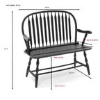 Banc Windsor Mosley Carolina Living en orme