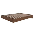 Queen Alibi Platform Bed Walnut - Nexera