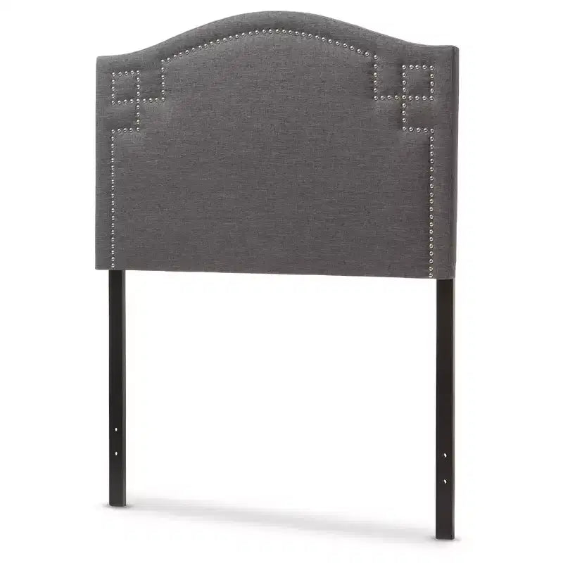 Aubrey Modern And Contemporary Fabric Upholstered Headboard - Twin - Baxton Studio