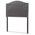 Aubrey Modern And Contemporary Fabric Upholstered Headboard - Twin - Baxton Studio