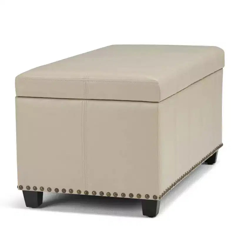 Banc de rangement ottoman Megan 34 - Wyndenhall