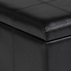 Banc de rangement ottoman Megan 34 - Wyndenhall