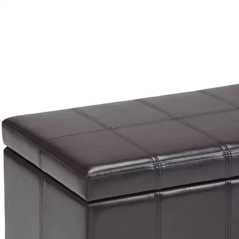 Banc de rangement ottoman Megan 34 - Wyndenhall