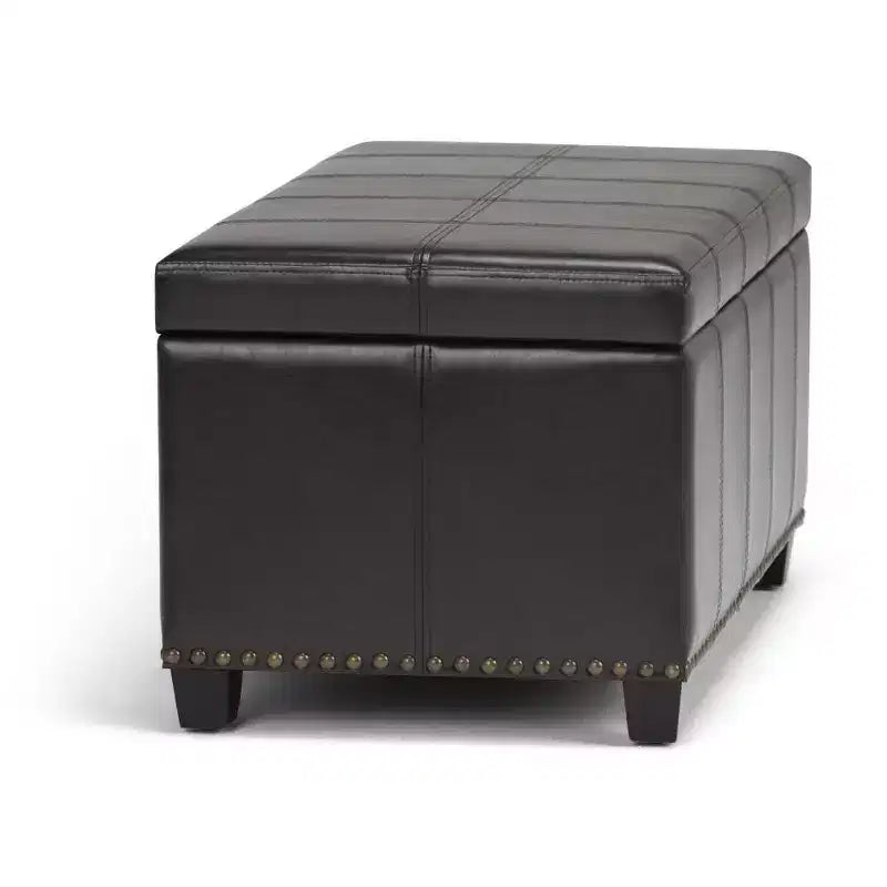 Banc de rangement ottoman Megan 34 - Wyndenhall