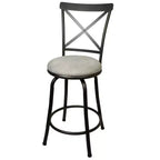 Karson Adjustable Height X Barstool - Holli Furniture